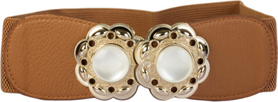 

TrendBAE Women Evening/Party Brown Artificial Leather Belt, B1abrown