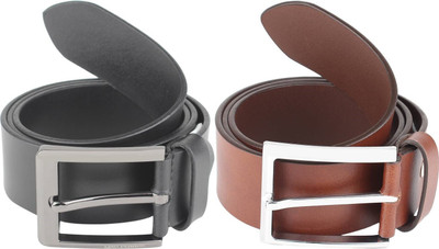 

OODI Boys Multicolor Genuine Leather Belt, Multicolour