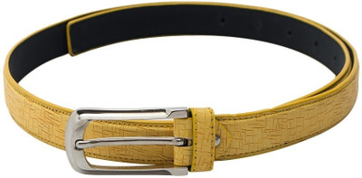 

Skyways Women Casual, Formal Yellow Artificial Leather Belt, Yellow-02