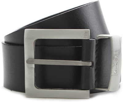 

Levi's Men Black Genuine Leather Belt
