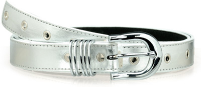 

Allura Women Evening/Party, Casual, Semi-formal Silver Synthetic Belt