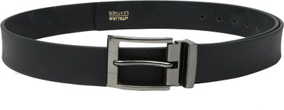 

WildHorn Men Casual Black Genuine Leather Belt