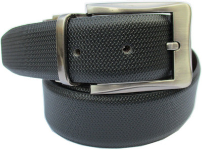 

Abrose Men Formal Black, Brown Genuine Leather Reversible Belt