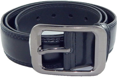

Els Men Black Synthetic Belt, Black-13