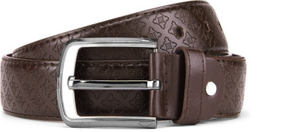 Swiss Design Men Brown Genuine Leather Belt