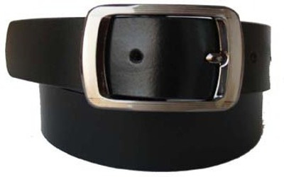 

Klaska Men Formal Black Genuine Leather Belt