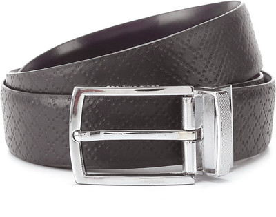 

Louis Philippe Men Brown Metal Reversible Belt