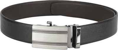 

Teakwood Men Formal Black Genuine Leather Belt