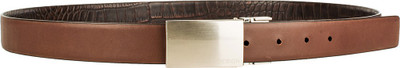 

Hidesign Men Formal Brown, Tan Genuine Leather Reversible Belt