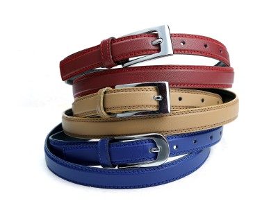 Contra Girls Blue Artificial Leather Belt