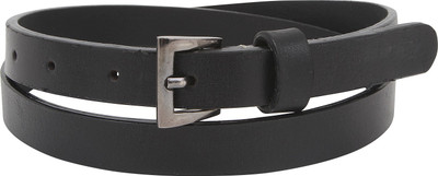 

Aditi Wasan Women Casual, Formal, Evening, Party Black Genuine Leather Belt, Black6