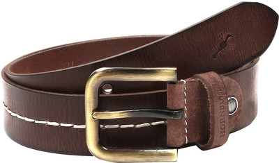 

Hornbull Men Casual, Formal Brown Genuine Leather Belt