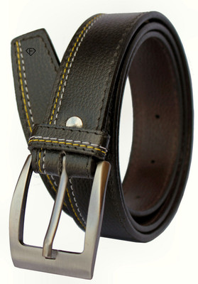 

Fashius Men Black Artificial Leather Belt, Black-01