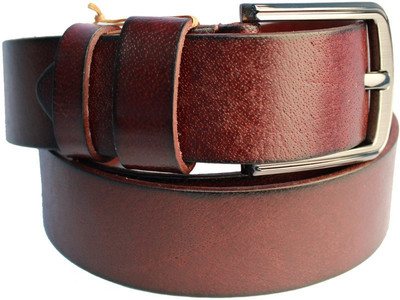 

Lion Heart Men Casual Brown Genuine Leather Belt