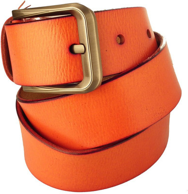 

Lion Heart Men Casual Tan Genuine Leather Belt