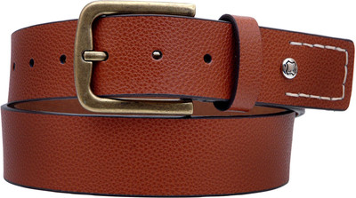 

Hidea Men Casual Tan Genuine Leather Belt