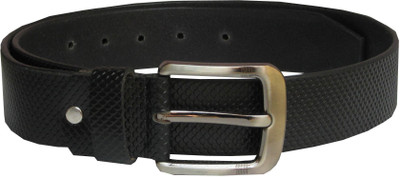 

eXcorio Men Black Genuine Leather Belt