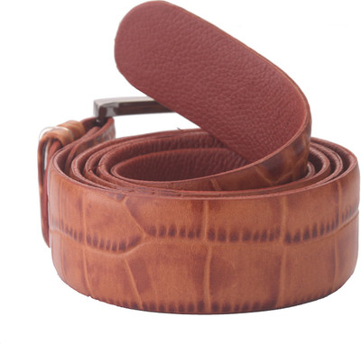 

Adamis Men Formal Tan Genuine Leather Belt