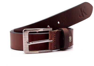 

Junckers Men Casual, Evening, Formal, Party Brown Genuine Leather Belt