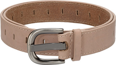 

Phive Rivers Men Casual Beige Genuine Leather Belt