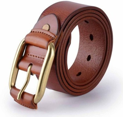 

Ocean Enterprises Men Maroon Genuine Leather Belt