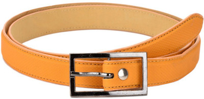 

Tiekart Women Casual Orange Metal Belt