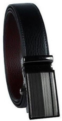 

VR ENTERPRISES Men Black Genuine Leather Belt