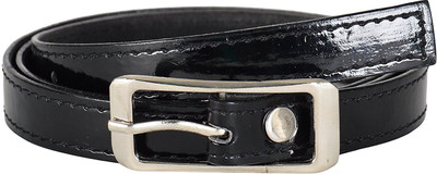 

SME JAIPUR Women Casual Black Synthetic Belt
