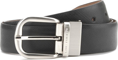 

Louis Philippe Men Black, Brown Genuine Leather Reversible Belt, Tan and black