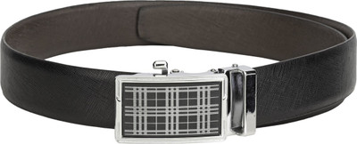 

Teakwood Men Formal Black Genuine Leather Belt