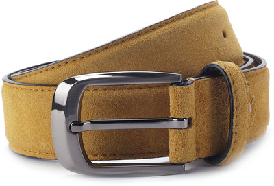 

Van Heusen Men Tan Metal Belt, Tan chino