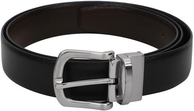 

Newhide Men Formal Black, Brown Genuine Leather Reversible Belt