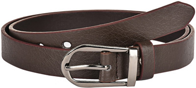 

Buckle Up Women Formal Brown Artificial Leather Belt