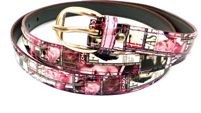 

zhosy Girls Multicolor Artificial Leather Belt