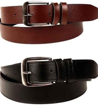 

VR ENTERPRISES Men Casual, Party, Formal Black, Brown Genuine Leather Belt