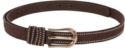 

MTV Women Casual Brown Artificial Leather Belt