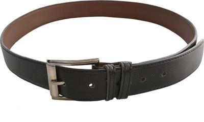 

Peacock Mundkar Men Black Synthetic Belt