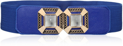 

Calvino Women Casual, Formal Blue Artificial Leather Belt