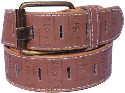 

OODI Men Brown Artificial Leather Belt