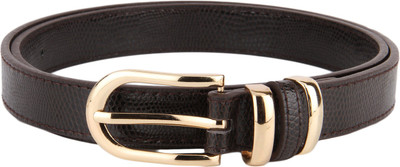 

Lino Perros Women Casual Brown Artificial Leather Belt, B004