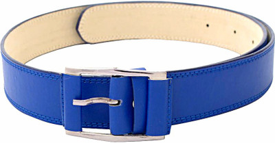 Skyways Men Evening/Party, Casual Blue Artificial Leather Belt, Blue-02