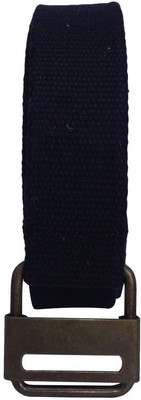 

Revo Men Casual Black Canvas Belt