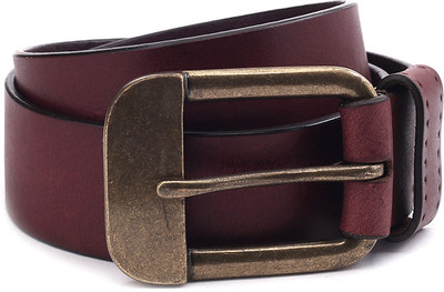 

Woodland Men Brown Genuine Leather, Metal Belt