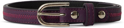 

Baggit Women Casual Purple Synthetic Belt