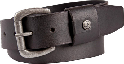 

Fastrack Men Casual Black Genuine Leather Belt