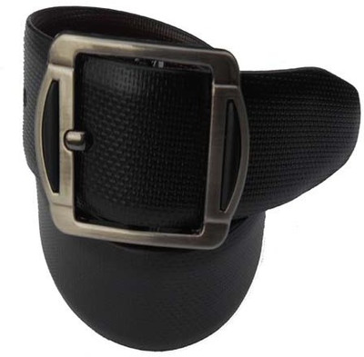 

M&Ms Men Formal Black Genuine Leather Reversible Belt