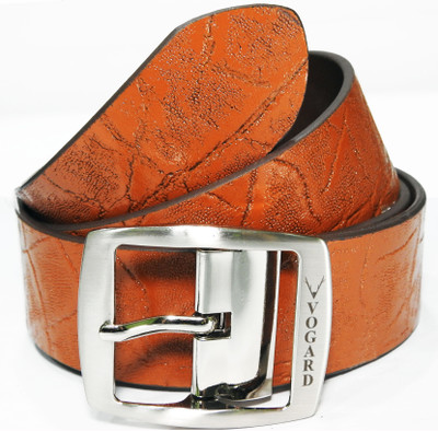 

VOGARD Men Casual, Evening, Party, Formal Tan Genuine Leather Belt