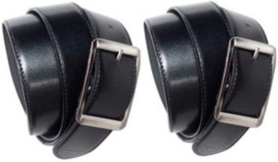 

Chander Men Black Artificial Leather Belt, Black89