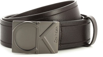 

Calvin Klein Men Brown Genuine Leather Belt, 205