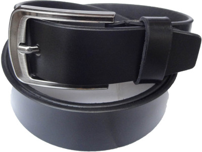 

eXcorio Men Semi-formal Black Genuine Leather Belt